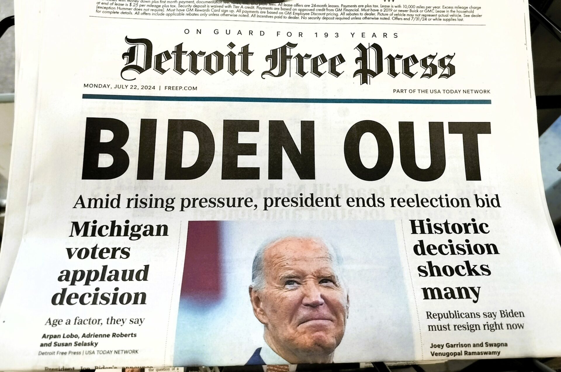 Biden passes the torch to Harris, what now?