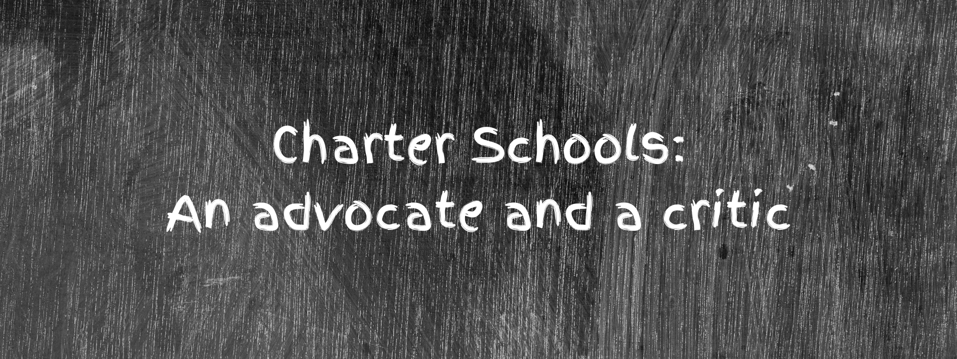 Education Beat: Charter schools, an advocate and a critic